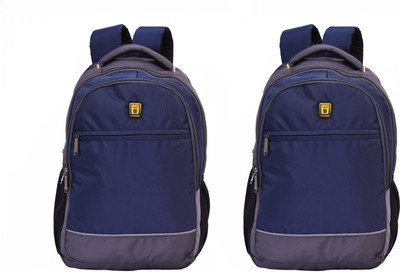 Blowzy Bags Combo Backpack Casual College 35 L Laptop Backpack(Blue)