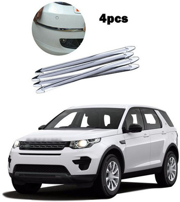 PECUNIA Plastic Car Bumper Guard(Silver, Pack of 4, Land Rover, Discovery Sport)