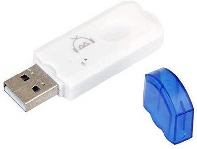 Wifton v4.1 Car Bluetooth Device with Adapter Dongle(White)