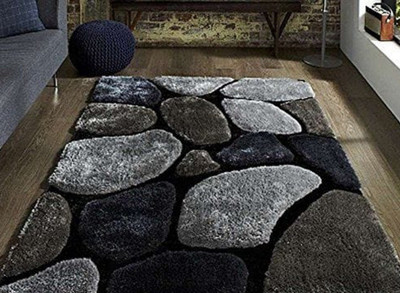 shopgallery Multicolor Polyester Carpet(2 ft,  X 6 ft, Rectangle)