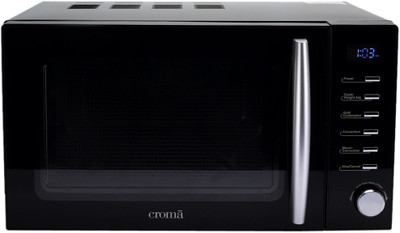 Croma 20 L Convection & Grill Microwave Oven(CRAM0193, Black)