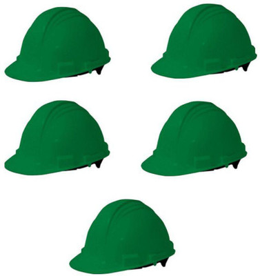 Green Plant indoor SafetyH006 SafetyH001 Construction Helmet(Size - Regular fit)