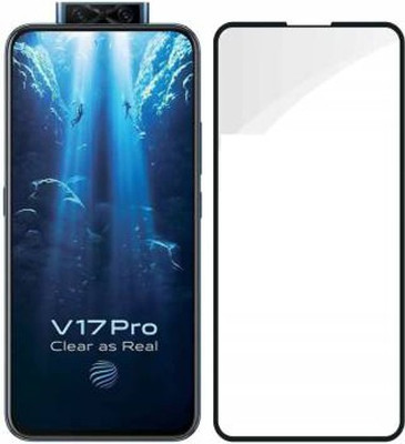 alphax Edge To Edge Tempered Glass for vivo v17pro(Pack of 1)