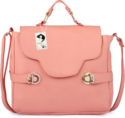 Ankita Fashion World Pink Sling Bag AC_205