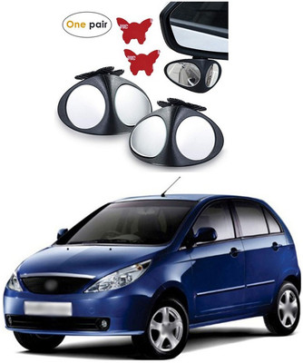 XZRTZ Manual Remote Blind Spot Mirror For Tata Indica(Left, Right)