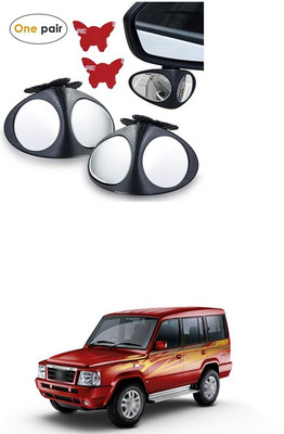 XZRTZ Manual Remote Blind Spot Mirror For Tata Sumo(Left, Right)