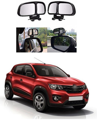 XZRTZ Manual Remote Blind Spot Mirror For Renault Kwid(Left, Right)