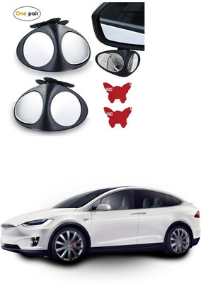 PECUNIA Manual Remote Blind Spot Mirror For Tata Tiago(Left, Right)