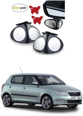 XZRTZ Manual Remote Blind Spot Mirror For Skoda Fabia(Left, Right)