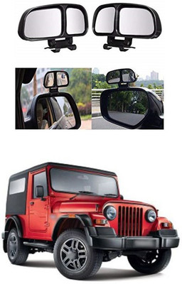 XZRTZ Manual Remote Blind Spot Mirror For Mahindra Thar(Left, Right)