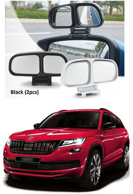PECUNIA Manual Remote Blind Spot Mirror For Skoda Fabia(Left, Right)