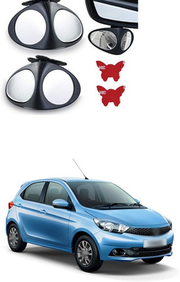 PECUNIA Manual Remote Blind Spot Mirror For Tata Tiago(Left, Right)