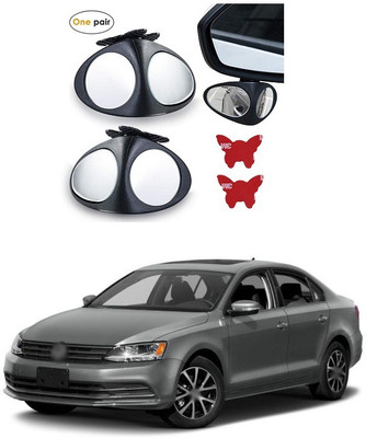 PECUNIA Manual Remote Blind Spot Mirror For Volkswagen Jetta(Left, Right)
