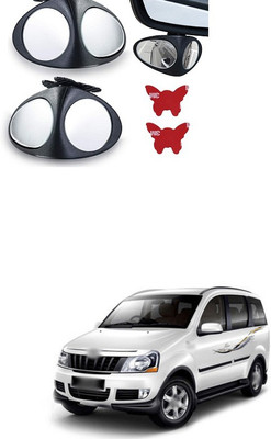 PECUNIA Manual Remote Blind Spot Mirror For Mahindra Xylo(Left, Right)