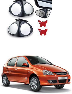 PECUNIA Manual Remote Blind Spot Mirror For Tata Aria(Left, Right)