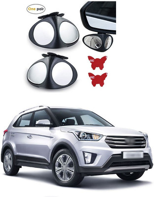 PECUNIA Manual Remote Blind Spot Mirror For Hyundai Creta(Left, Right)