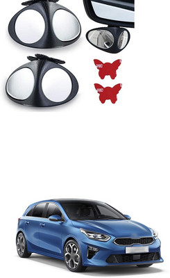 PECUNIA Manual Remote Blind Spot Mirror For Hyundai Verna(Left, Right)