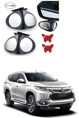 PECUNIA Manual Remote Blind Spot Mirror For Mitsubishi Pajero Sport(Left, Right)
