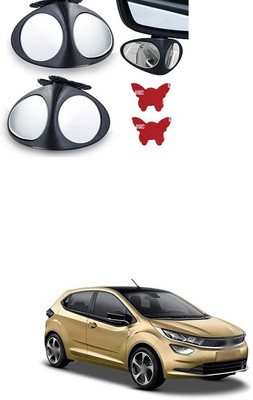 PECUNIA Manual Remote Blind Spot Mirror For Tata Aria(Left, Right)