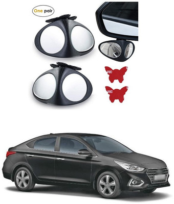 PECUNIA Manual Remote Blind Spot Mirror For Hyundai Verna(Left, Right)