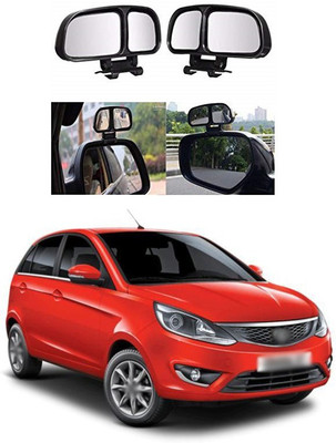 XZRTZ Manual Remote Blind Spot Mirror For Tata Bolt(Left, Right)