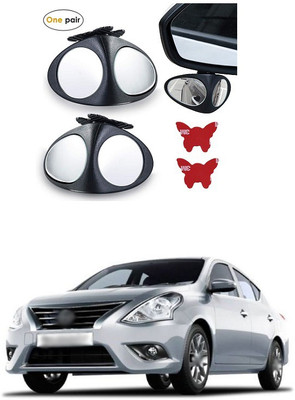 PECUNIA Manual Remote Blind Spot Mirror For Nissan Sunny(Left, Right)