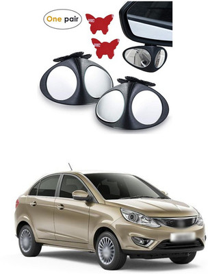 XZRTZ Manual Remote Blind Spot Mirror For Tata Zest(Left, Right)