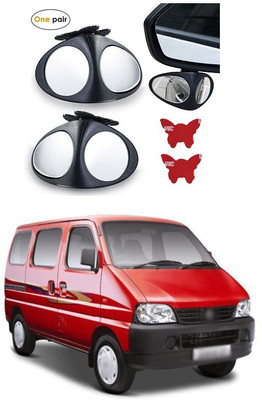 PECUNIA Manual Remote Blind Spot Mirror For Maruti Suzuki Eeco(Left, Right)