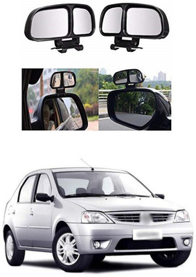 XZRTZ Manual Remote Blind Spot Mirror For Mahindra Logan(Left, Right)