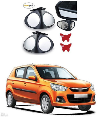 PECUNIA Manual Remote Blind Spot Mirror For Maruti Suzuki Alto K10(Left, Right)