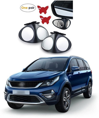 XZRTZ Manual Remote Blind Spot Mirror For Tata Hexa(Left, Right)