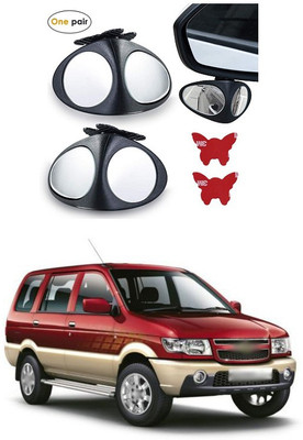PECUNIA Manual Remote Blind Spot Mirror For Chevrolet Tavera(Left, Right)