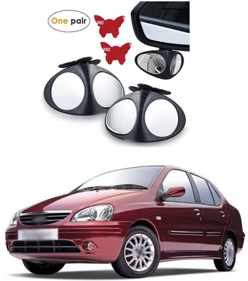 XZRTZ Manual Remote Blind Spot Mirror For Tata Indigo CS(Left, Right)