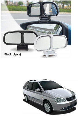 PECUNIA Manual Remote Blind Spot Mirror For Tata Indigo Marina(Left, Right)
