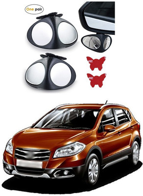 PECUNIA Manual Remote Blind Spot Mirror For Maruti Suzuki A-Star(Left, Right)