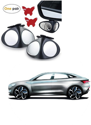 XZRTZ Manual Remote Blind Spot Mirror For Skoda Superb(Left, Right)