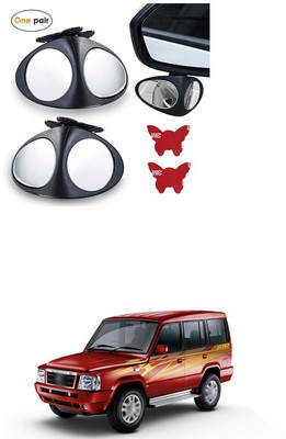 PECUNIA Manual Remote Blind Spot Mirror For Tata Sumo(Left, Right)