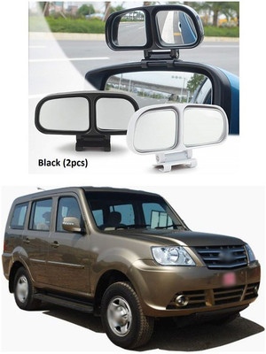 PECUNIA Manual Remote Blind Spot Mirror For Tata Sumo Grande(Left, Right)