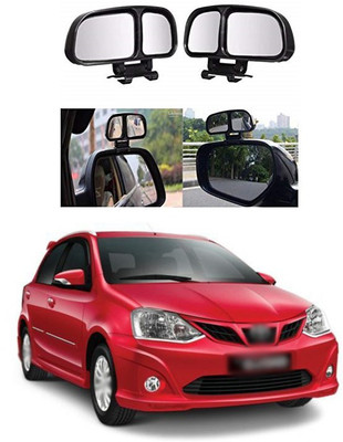 XZRTZ Manual Remote Blind Spot Mirror For Toyota Etios Liva(Left, Right)