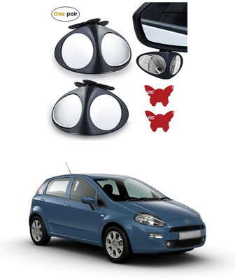 PECUNIA Manual Remote Blind Spot Mirror For Fiat Punto(Left, Right)