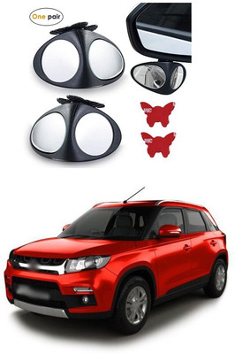 PECUNIA Manual Remote Blind Spot Mirror For Maruti Suzuki A-Star(Left, Right)