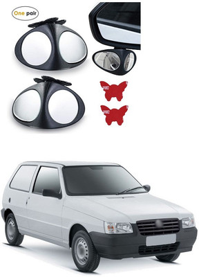 PECUNIA Manual Remote Blind Spot Mirror For Fiat Uno(Left, Right)