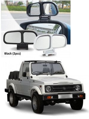 PECUNIA Manual Remote Blind Spot Mirror For Maruti Suzuki Gypsy King(Left, Right)