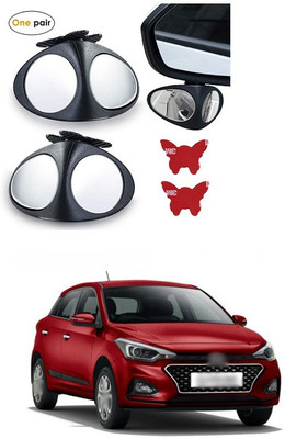 PECUNIA Manual Remote Blind Spot Mirror For Hyundai Elite i20(Left, Right)