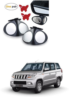 XZRTZ Manual Remote Blind Spot Mirror For Mahindra TUV-300(Left, Right)