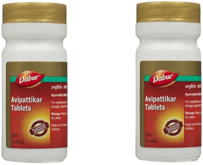 Dabur Avipattikar Tablets PACK OF 2(Pack of 2, 60 Tablets)