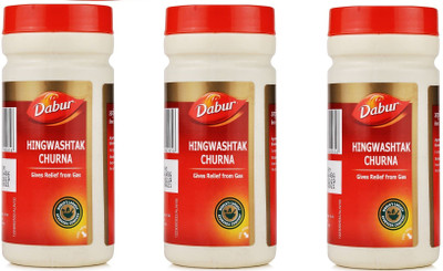 Dabur Hingwashtak Churna pack of 3(Pack of 3, 60 g)