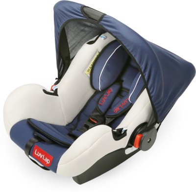 LuvLap 4-in-1 Infant/Baby Car Seat cum Baby Carry Cot, for New Born Baby to 15 Months, Baby Car Seat(Dark Blue)
