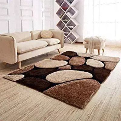 shopgallery Multicolor Polyester Carpet(2 ft,  X 4 ft, Rectangle)