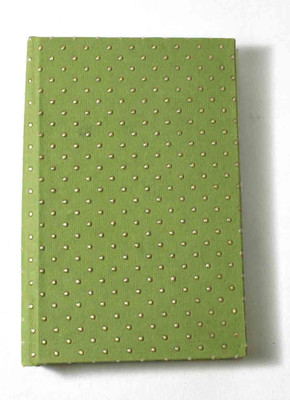 Camlon Exports Handmade A6 Notebook Unruled 96 Pages(Green)